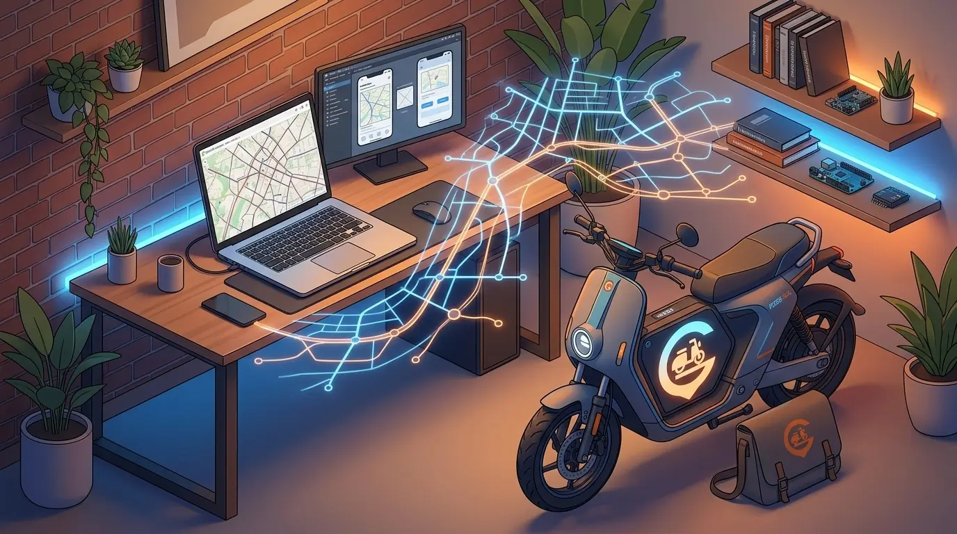 原付専用ナビアプリ「GenNavi」を作った理由｜二段階右折と通行禁止に悩んだ開発者の実体験