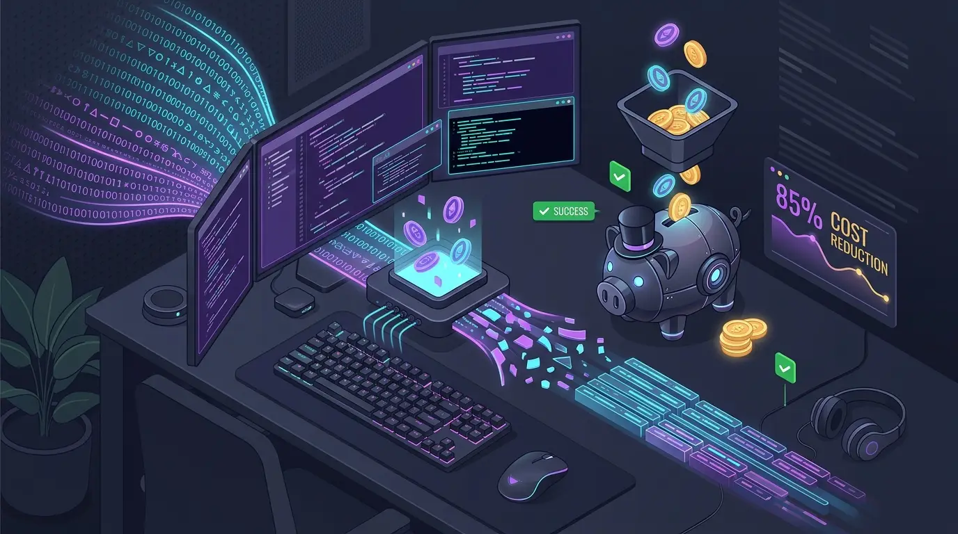 【ドケチ開発】Claude Codeのトークン消費を85%削る規律と「token-scrooge」