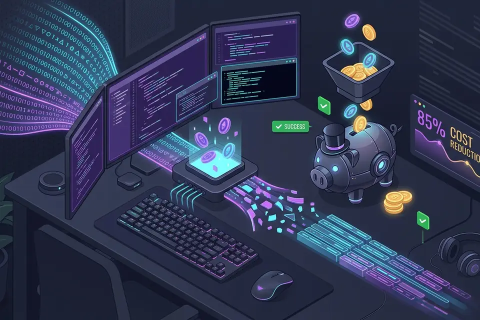 【ドケチ開発】Claude Codeのトークン消費を85%削る規律と「token-scrooge」